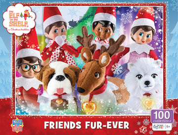 Elf on the Shelf Puzzle - Friends Fur-Ever