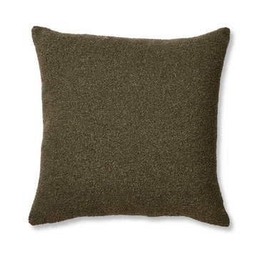 Kenzo Olive Boucle Cushion