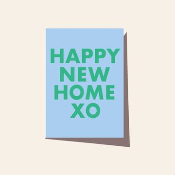 Happy New Home Card