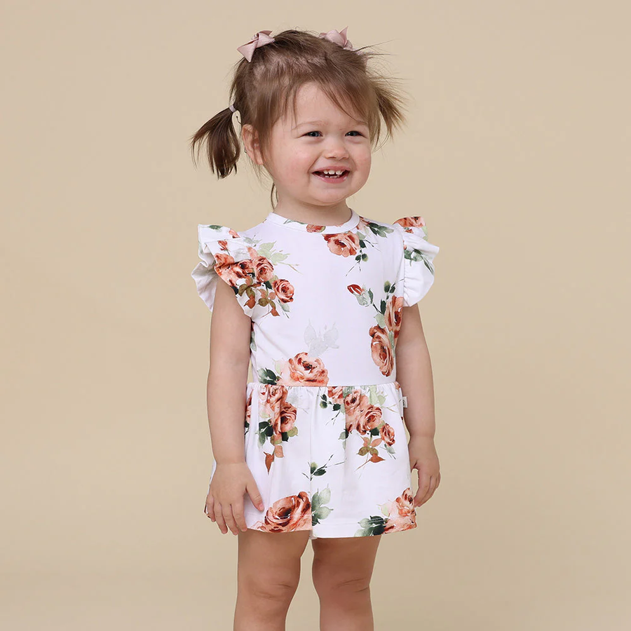 Rosebud Short Sleeve Dress