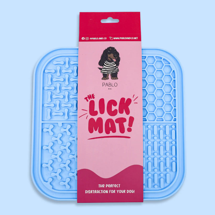 The Dog Lick Mat - Blue