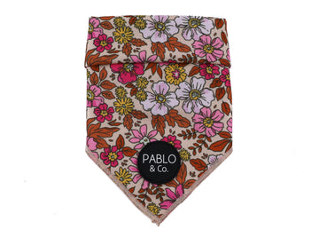 Pink Posies Bandana