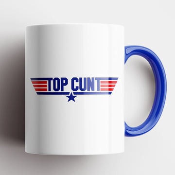 Top C#nt Mug - Blue