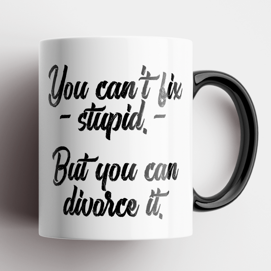 You Cant Fix Stupid Mug