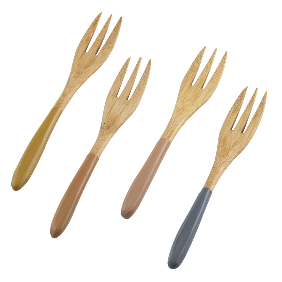 HS Bamboo Fork Set/4